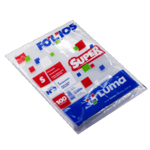 Folio Escolar 80 Micrones Super x100 Luma
