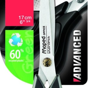 Tijera 17 cm Maped Advanced Green