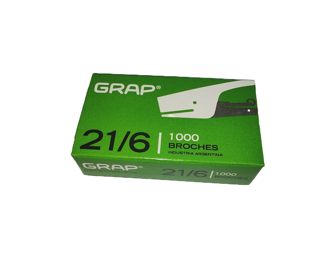 Broches 21/6 x1000 Grap