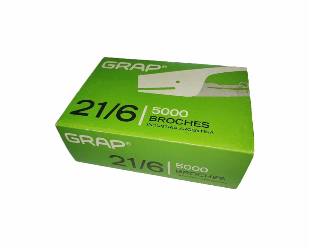Broches 21/6 x5000 Grap