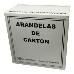 Arandela de Cartón Caja x 500u