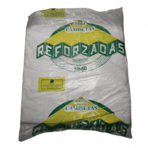 Bolsa Camiseta 50x60 Biodegradable x100