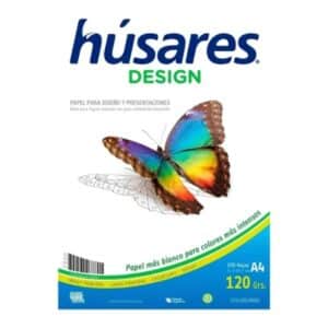 Resma Design A4 120 g/m² x 100 hs Húsares