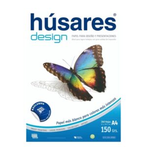 Resma Design A4 150 g/m² x 100 hs Húsares
